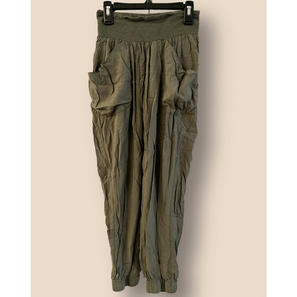 Soon Maternity Nala Relaxed Pants - Green - Picture 5 of 11